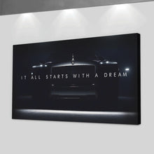 Load image into Gallery viewer, Futuristic Rolls Royce Dream Big
