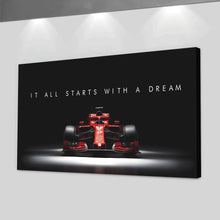 Load image into Gallery viewer, Formula 1 Dream Big