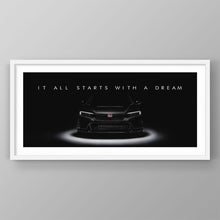 Load image into Gallery viewer, Honda Civic Type R Dream Big