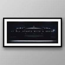 Load image into Gallery viewer, Futuristic Rolls Royce Dream Big
