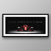 Load image into Gallery viewer, Formula 1 Dream Big