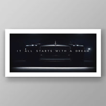 Load image into Gallery viewer, Futuristic Rolls Royce Dream Big
