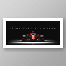 Load image into Gallery viewer, Formula 1 Dream Big