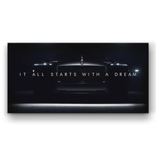 Load image into Gallery viewer, Futuristic Rolls Royce Dream Big
