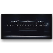 Load image into Gallery viewer, Futuristic Rolls Royce Dream Big