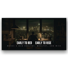 Load image into Gallery viewer, Early To Bed Early To Rise