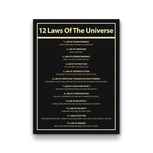 Load image into Gallery viewer, 12 Laws Of The Universe