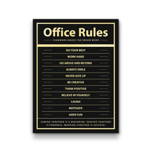 Load image into Gallery viewer, Office Rules