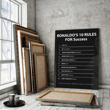 Load image into Gallery viewer, Cristiano Ronaldo's 10 Rules For Success
