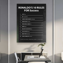 Load image into Gallery viewer, Cristiano Ronaldo's 10 Rules For Success