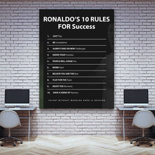 Load image into Gallery viewer, Cristiano Ronaldo's 10 Rules For Success