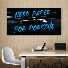 Load image into Gallery viewer, Need Paper For Porsche