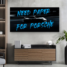 Load image into Gallery viewer, Need Paper For Porsche