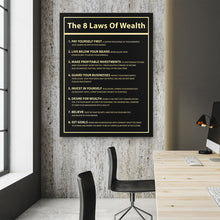 Load image into Gallery viewer, The 8 Laws Of Wealth
