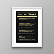 Load image into Gallery viewer, The 8 Laws Of Wealth