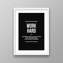 Load image into Gallery viewer, Work Hard Verb