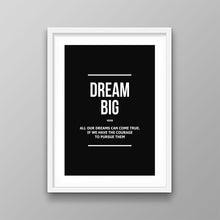 Load image into Gallery viewer, Dream Big Verb
