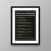 Load image into Gallery viewer, The 8 Laws Of Wealth
