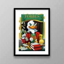 Load image into Gallery viewer, Forbes 30 Under 30 Exclusive CEO Office Decor Canvas Print Entrepreneur Poster Millionaire Investors Luxury Wall Art Money Success Symbolism