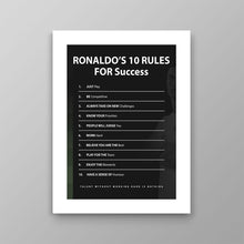 Load image into Gallery viewer, Cristiano Ronaldo's 10 Rules For Success