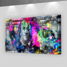 Load image into Gallery viewer, 100 Dollars Pop Art - Success Hunters Prints
