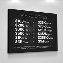 Load image into Gallery viewer, Make Goals - Success Hunters Prints