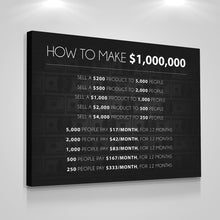 Load image into Gallery viewer, 1 Million Dollar Math - Success Hunters Prints