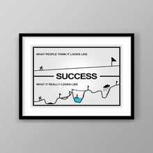 Load image into Gallery viewer, Road To Success - Success Hunters Prints