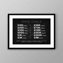 Load image into Gallery viewer, Make Goals - Success Hunters Prints