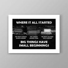 Load image into Gallery viewer, Big Things Have Small Beginnings - Success Hunters Prints
