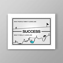 Load image into Gallery viewer, Road To Success - Success Hunters Prints
