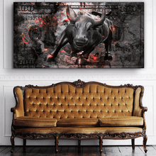 Load image into Gallery viewer, Wall Street Money Bull - Success Hunters Prints