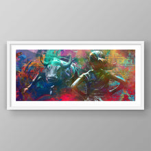 Load image into Gallery viewer, Charging Bull with Fearless Girl - Success Hunters Prints