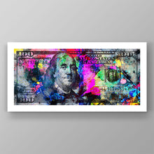 Load image into Gallery viewer, 100 Dollars Pop Art - Success Hunters Prints