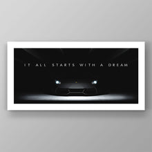 Load image into Gallery viewer, Lamborghini Dreams - Success Hunters Prints