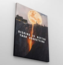 Load image into Gallery viewer, Risking Is Better Than Regretting - Success Hunters Prints