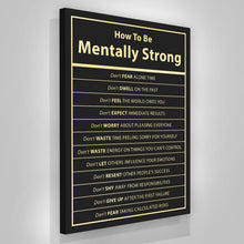 Load image into Gallery viewer, How To Be Mentally Strong - Success Hunters Prints