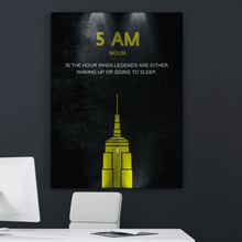 Load image into Gallery viewer, 5 am Hustle - Success Hunters Prints