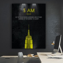 Load image into Gallery viewer, 5 am Hustle - Success Hunters Prints
