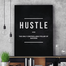 Load image into Gallery viewer, Hustle Verb - Success Hunters Prints