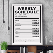 Load image into Gallery viewer, Weekly Schedule - Success Hunters Prints
