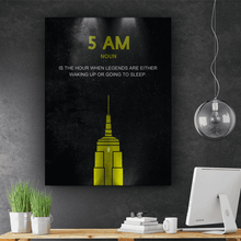 Load image into Gallery viewer, 5 am Hustle - Success Hunters Prints