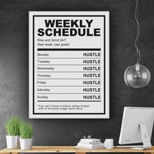 Load image into Gallery viewer, Weekly Schedule - Success Hunters Prints