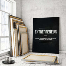 Load image into Gallery viewer, Entrepreneur Noun - Success Hunters Prints