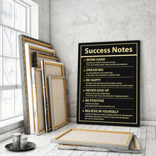 Load image into Gallery viewer, Success Notes - Success Hunters Prints