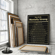 Load image into Gallery viewer, How To Be Mentally Strong - Success Hunters Prints