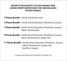 Load image into Gallery viewer, Hexagons Motivational Bundle - Success Hunters Prints