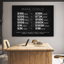 Load image into Gallery viewer, Make Goals - Success Hunters Prints