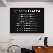 Load image into Gallery viewer, 1 Million Dollar Math - Success Hunters Prints