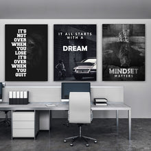 Load image into Gallery viewer, 3x Mindset Bundle - Success Hunters Prints